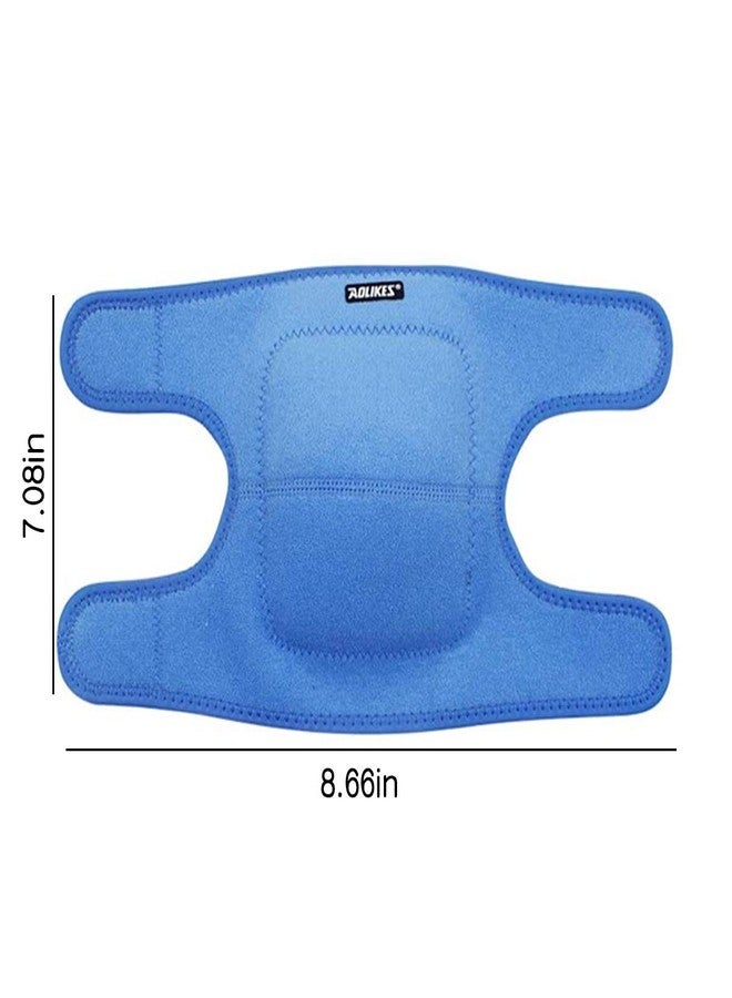 JUMISEE (2PCS) Kids Adjustable Knee Pad, Anti-Slip Padded Sponge Knee Brace Breathable Flexible Elastic Knee Support for Football Volleyball Dance Skating Basketball Sports - Image 3