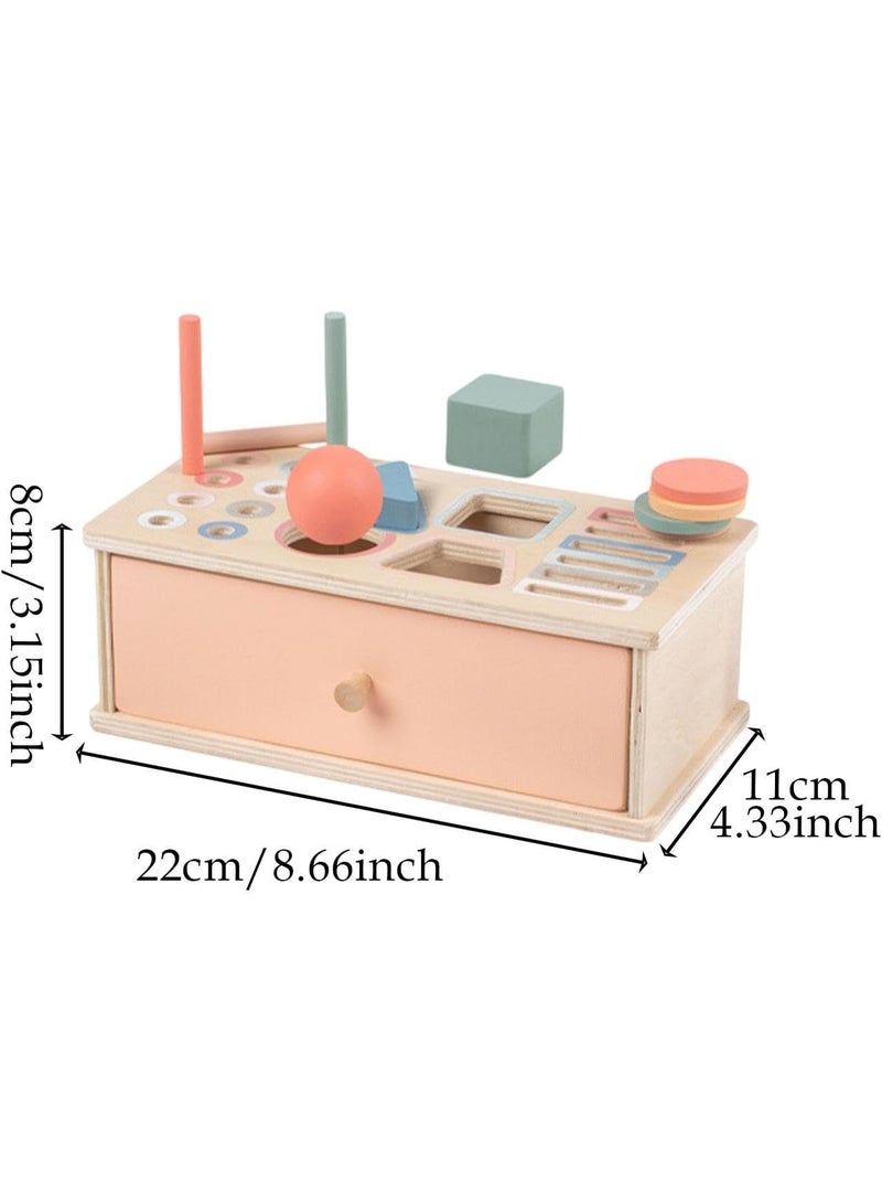 Factory Price Wooden Montessori Shape Sorter Box For Early Learning - Image 5