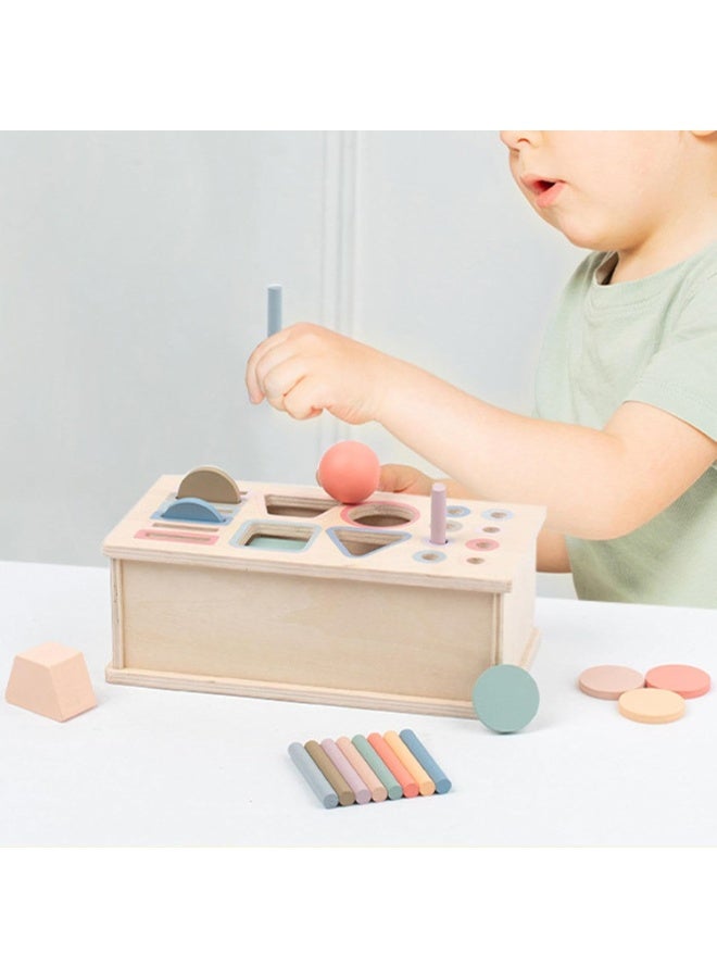 Factory Price Wooden Montessori Shape Sorter Box For Early Learning - Image 2