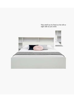Home Box Kulltorp Shelva King Bed with Side Storage 222.5 x 100 x 213 cm  - Image 4