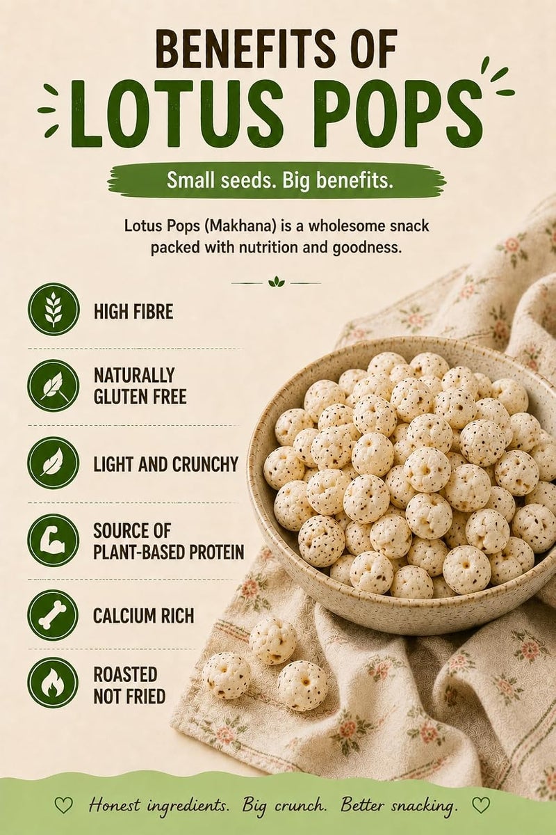 Good Grubb Popped Lotus Seeds with Himalayan Salt - 3 Pack - Image 4