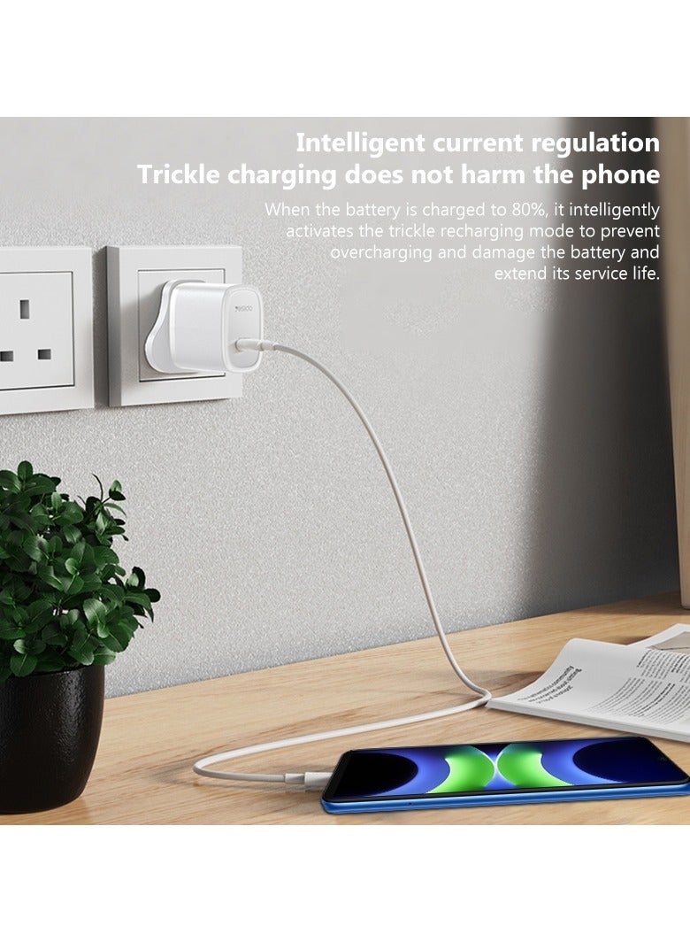 يسيدو شاحن سريع من Yesido YC76 PD 20W USB Type-C بمنفذ واحد - Image 3
