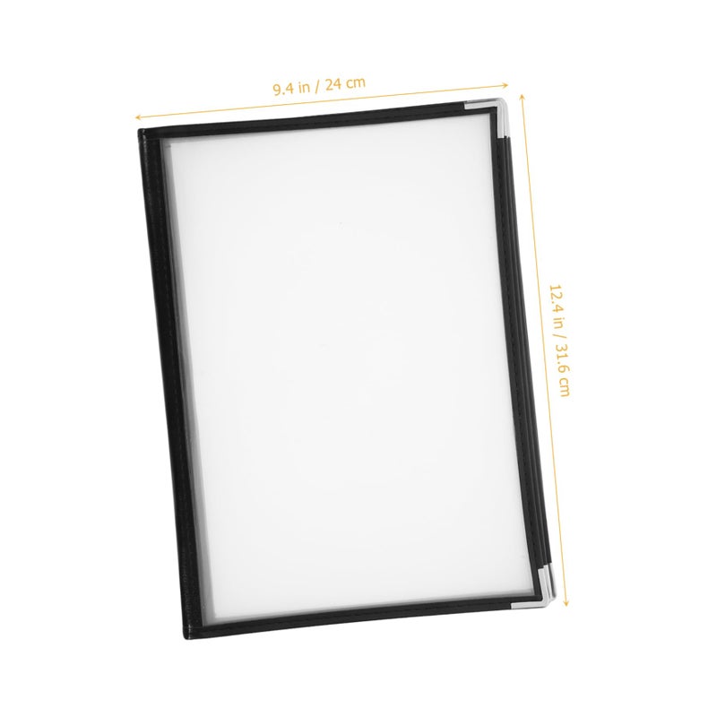 Commercial Menu Holder Book Single View Cover For Restaurant Cafe Hotel Drinks - Image 3