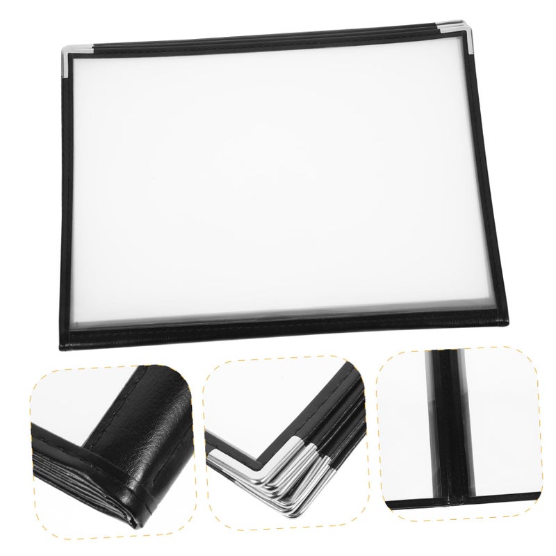 Commercial Menu Holder Book Single View Cover For Restaurant Cafe Hotel Drinks - Image 4