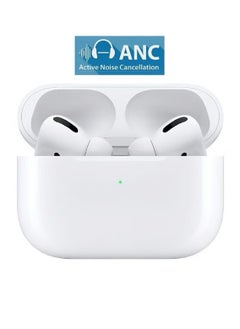 Generic Earbuds Pro 2 Bluetooth Headset ANC Active Noise Cancellation with Wireless Charging Case And Lanyard Loop  - Image 1