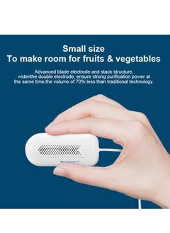 AROAQ Fruit And Vegetable Washing Machine,  Multifunctional Fruit And Vegetable Purifier Cleaning Machine, Capsule Shape Disinfection Machine For Cleaning Fruits And Vegetables  - Image 2