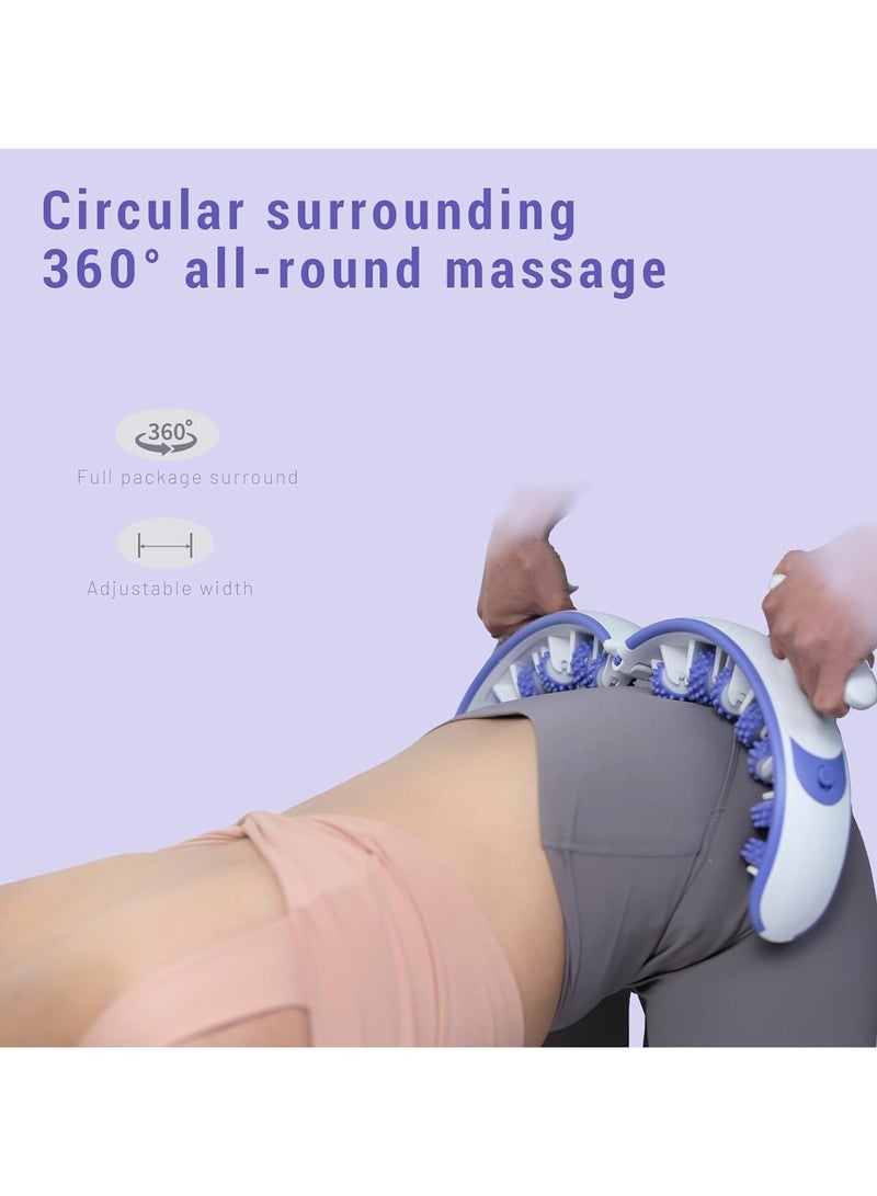 general Massage rollers, thigh slimming and cellulite removers to reduce cellulite in the legs and abdomen, deep tissue fascia muscle roller tools for muscle relaxation and cellulite relief - Image 4