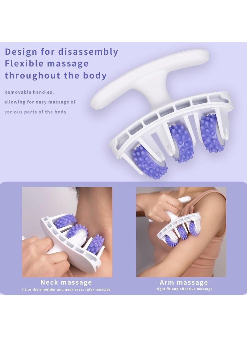 general Massage rollers, thigh slimming and cellulite removers to reduce cellulite in the legs and abdomen, deep tissue fascia muscle roller tools for muscle relaxation and cellulite relief - Image 5