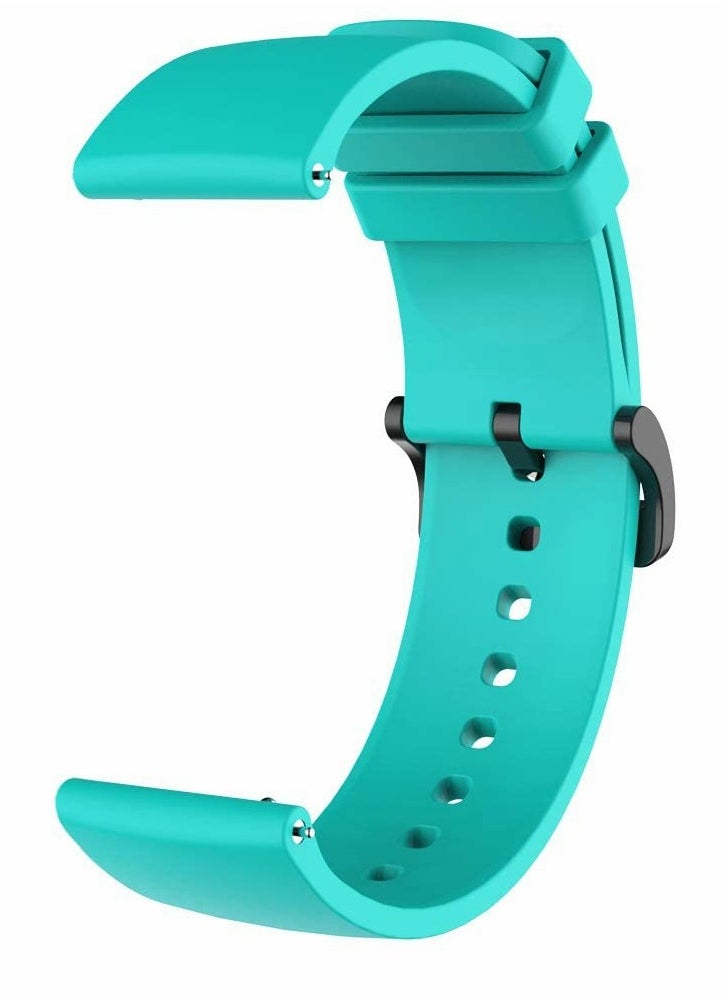 KASTWAVE - مجموعة من 10 أشرطة متوافقة مع Amazfit GTS/GTS2/GTS 3/GTS 2e/GTS 2 mini 20MM شريط سيليكون بديل سريع الفك لساعة Amazfit Bip U Pro/Bip/Bip Lite/Bip S/Bip S lite/Bip U - Image 1