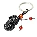 Betterdecor Handmade Feng Shui Obsidian Pi Yao/Pi Xiu Key Chain or Hanging for Wealth Luck with  Pouch - Image 2