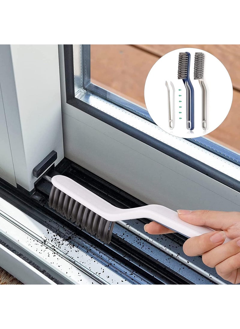 Prostuff.in Prostuff.in® Multifunctional 2-in-1 Hard Bristle Crevice Cleaning Brush Gap Cleaning Tools for Household Use, Home, Kitchen, Bathroom, Window, Vehicle, Faucets, Toilet Multicolor 1 Pcs  - Image 3