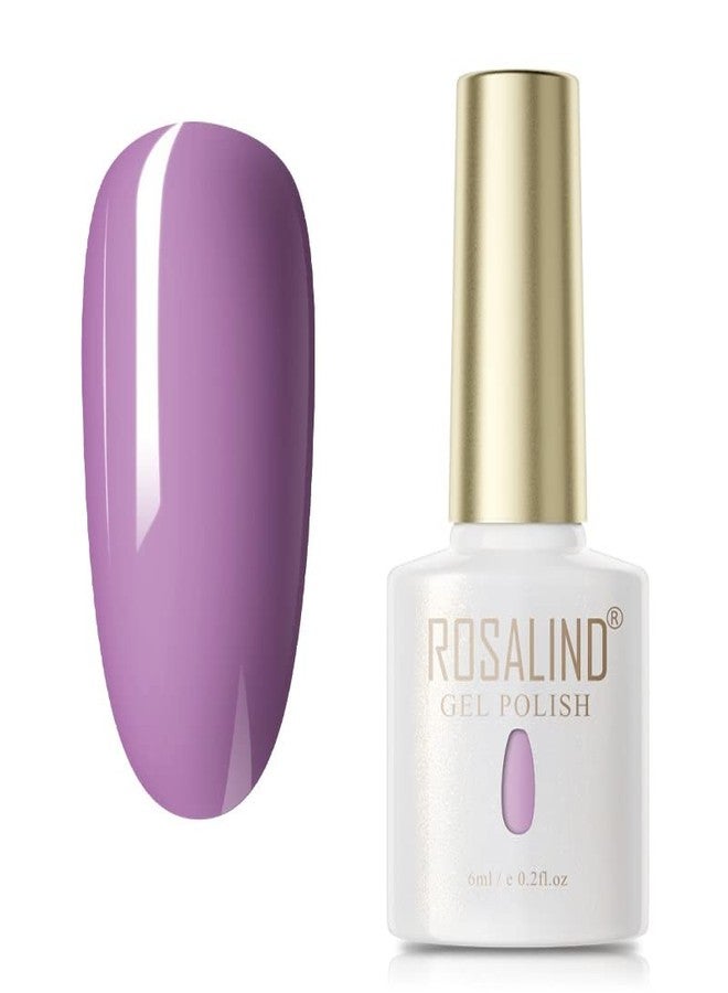 ROSALIND UV Gel Polish Soak Off 6ML from BELLE GAGA™ Pure Color Nail Gel Bright For Nail Art Design Need LED/UV Lamp to Cure (PX43) - Image 1