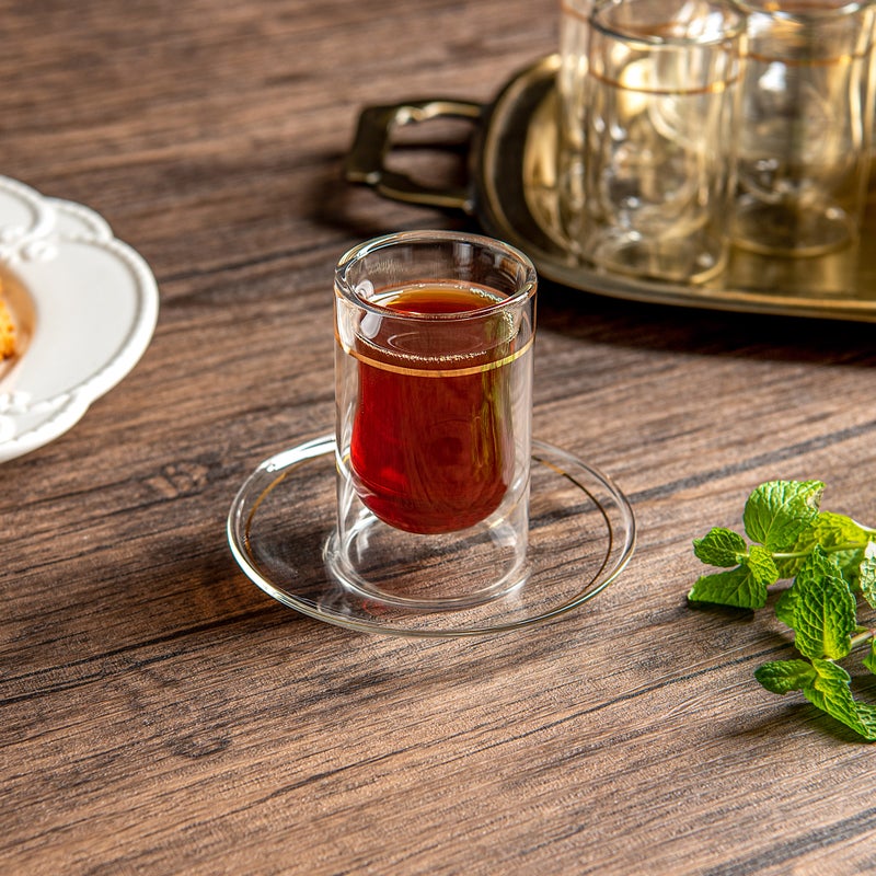 طقم كاسات شاي 12 قطعة - Image 5