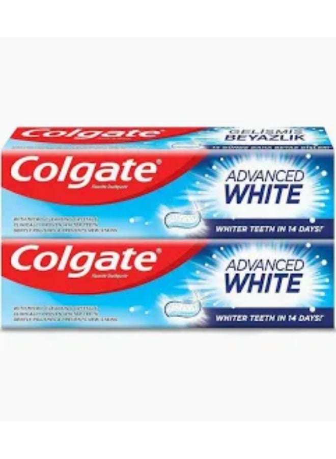 Colgate Advanced White Toothpaste 100ml X 2Pcs - Image 1