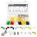 Daptemn 160PCS Door Lock Rod Clips Assortment Kit Door Lock Cylinder Retainer Clips 16 Sizes Door Lock Replacement Parts for GM Ford Honda Mazda Chrysler Door Clips - Image 2