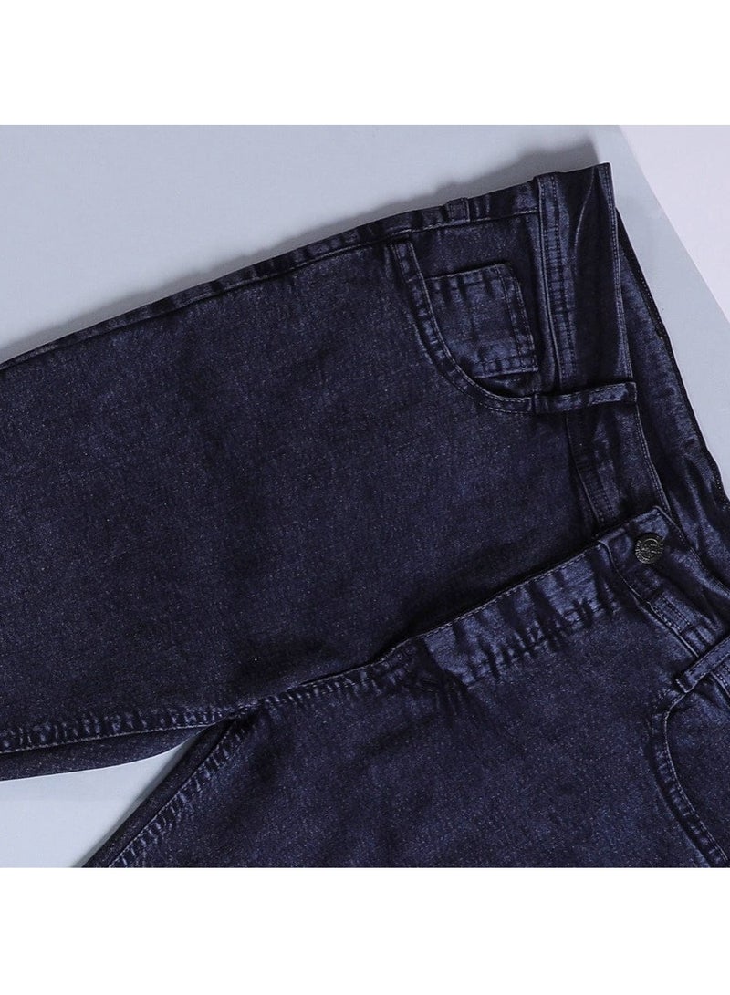 جادو بنطلون رجالي جينز ازرق داكن اللون - Image 2