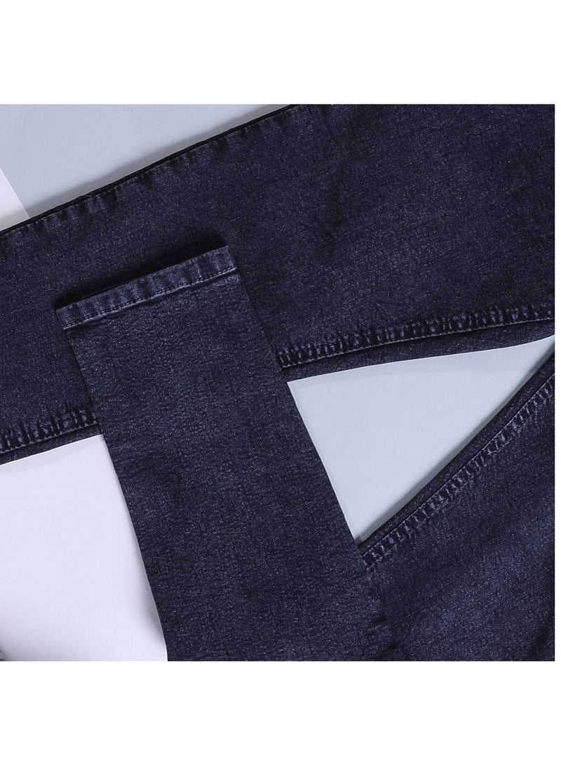 جادو بنطلون رجالي جينز ازرق داكن اللون - Image 3