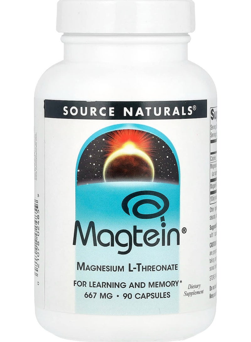 ماجتين®، مغنيسيوم L-ثريونيت، 90 كبسولة