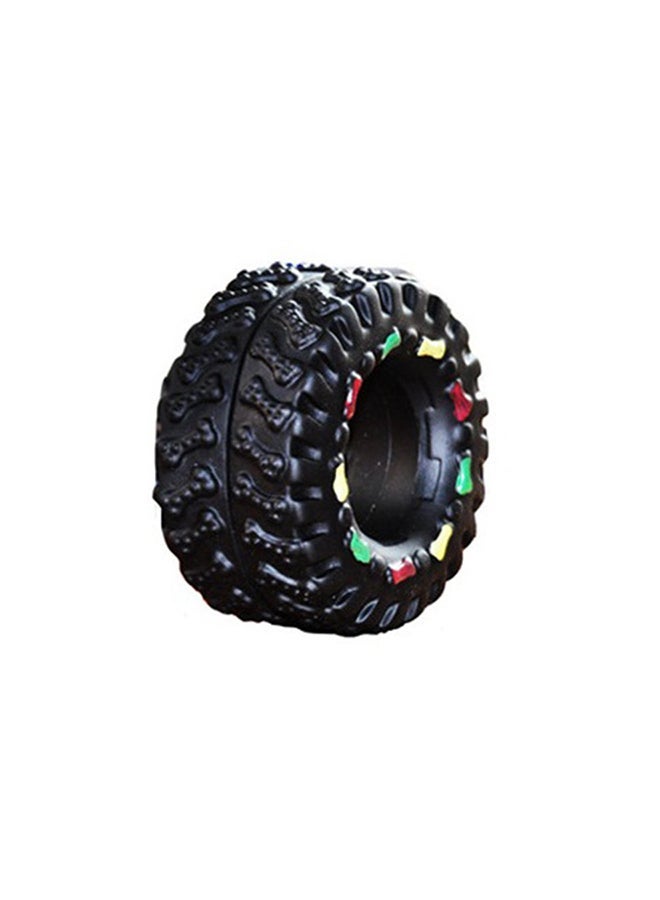 لعبة مضغ للتسنين للحيوانات الأليفة أسود 7.5 x 3.5سم