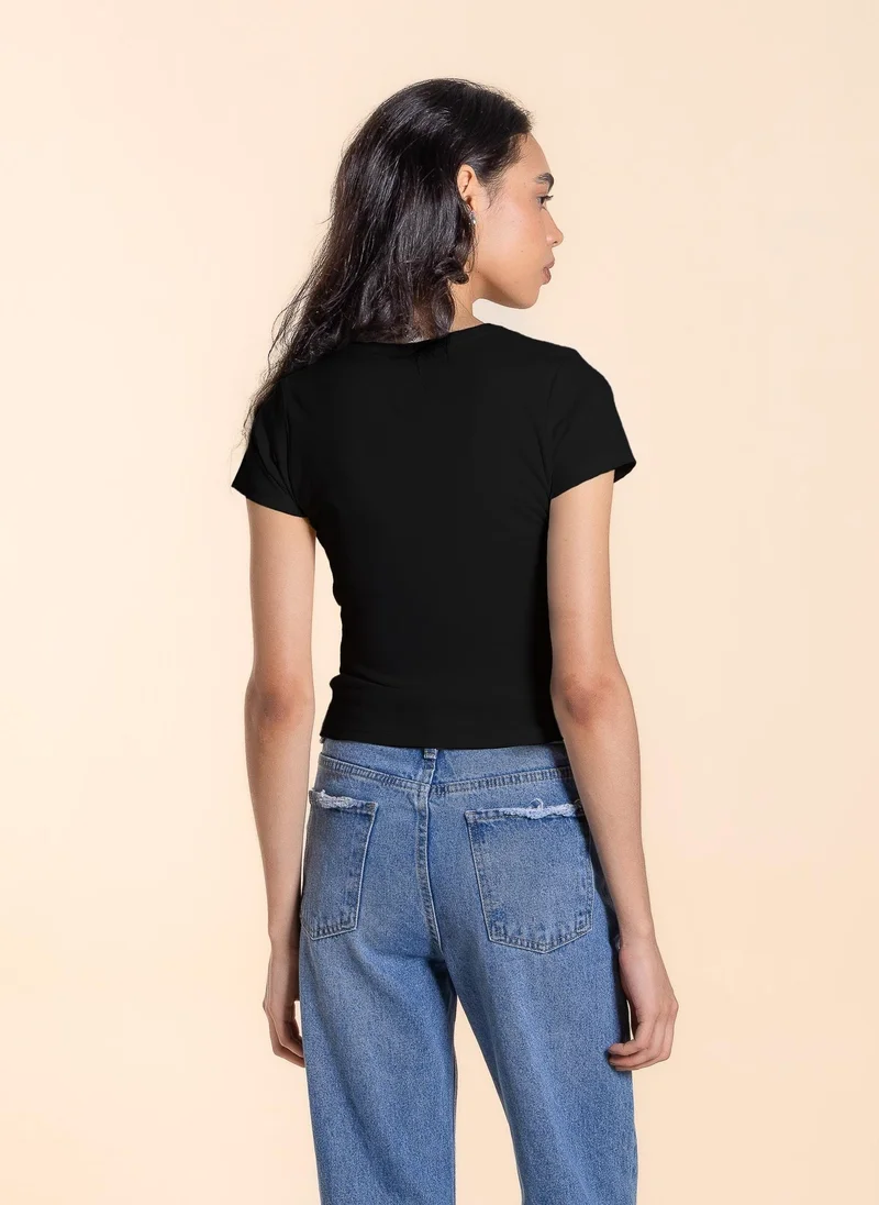 SHAPES BASIC FITTED T-SHIRT