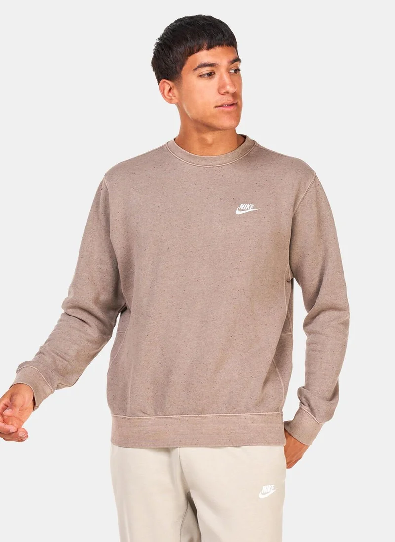 Nike Men's Club Fleece+ Crew Sweatshirt