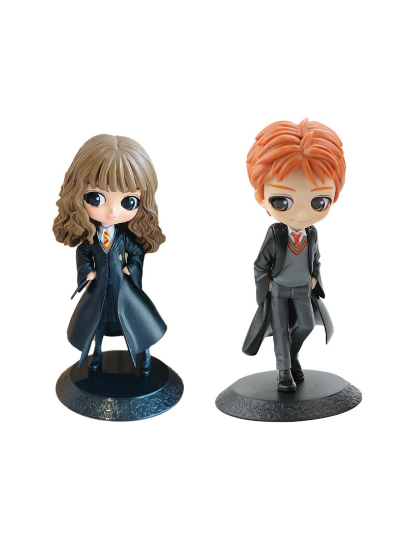 (Hermione And George) Figurines Cake Decoration Desktop Ornaments - Image 1