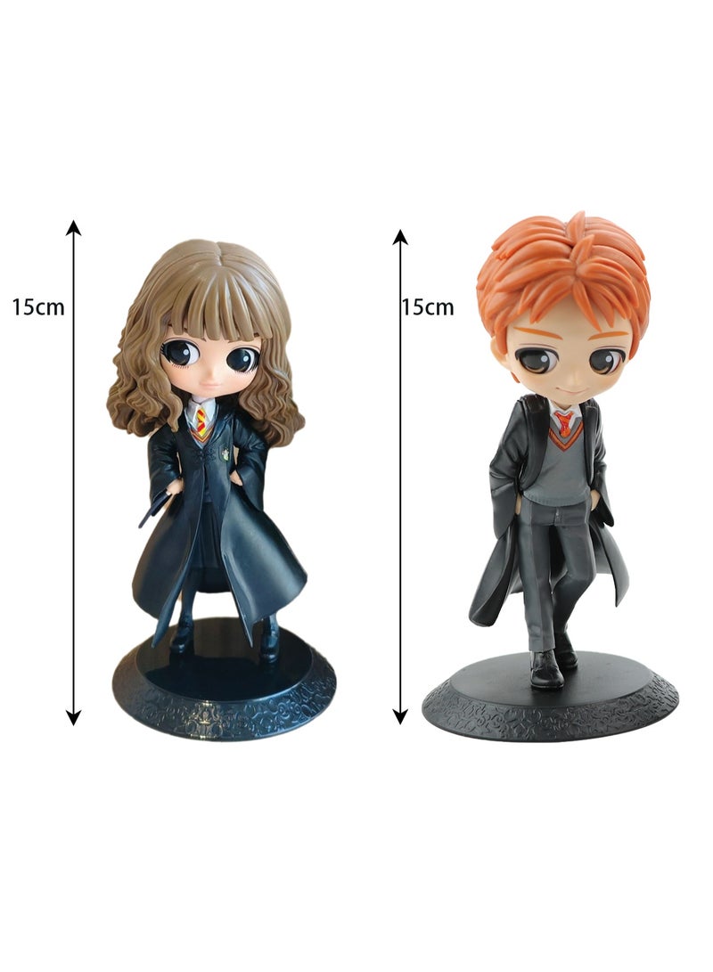 (Hermione And George) Figurines Cake Decoration Desktop Ornaments - Image 2