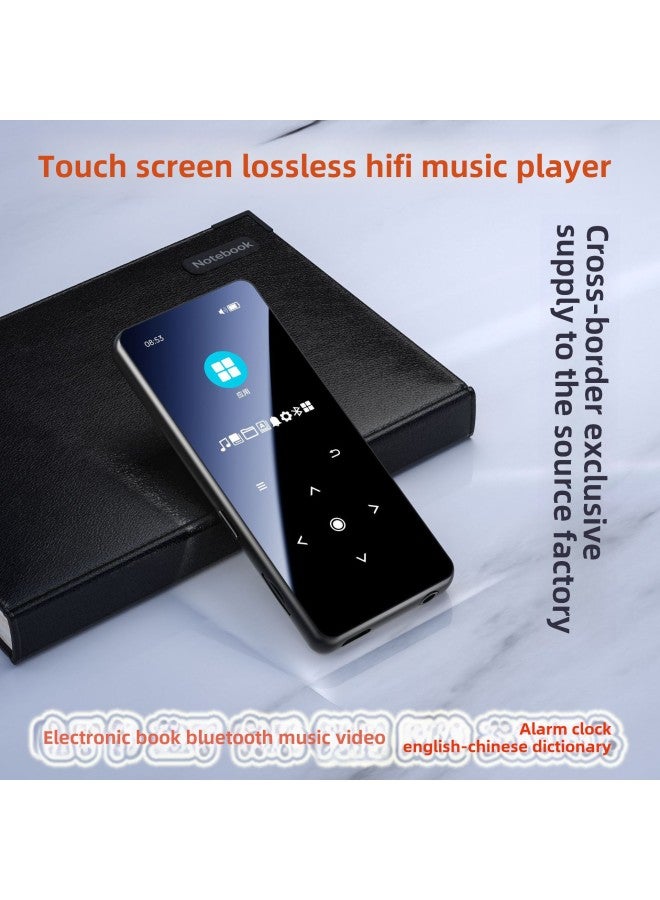 Product A20 A30 Photo Mp3 Metal Touch Large Screen Mp4 E-book Bluetooth Mp5 Music Player-Body Color:A20 English Version-Memory Capacity:No Memory Version - Image 2