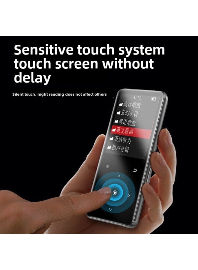 Product A20 A30 Photo Mp3 Metal Touch Large Screen Mp4 E-book Bluetooth Mp5 Music Player-Body Color:A20 English Version-Memory Capacity:No Memory Version - Image 4