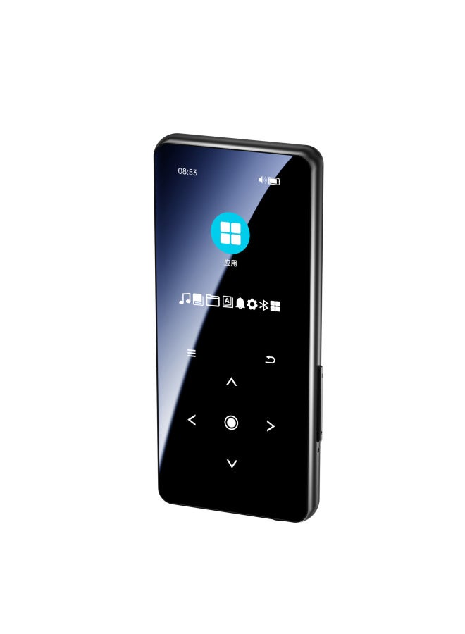 Product A20 A30 Photo Mp3 Metal Touch Large Screen Mp4 E-book Bluetooth Mp5 Music Player-Body Color:A20 English Version-Memory Capacity:No Memory Version - Image 1