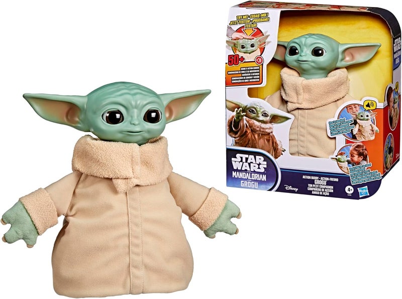 Star Wars The Mandalorian And Grogu Action Buddy Grogu Interactive Toy (25.4 cm) - Image 2