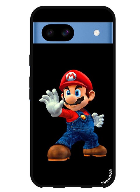 Protective Case Anti Scratch Shock Proof Bumper Cover For Google Pixel 8a Super Mario