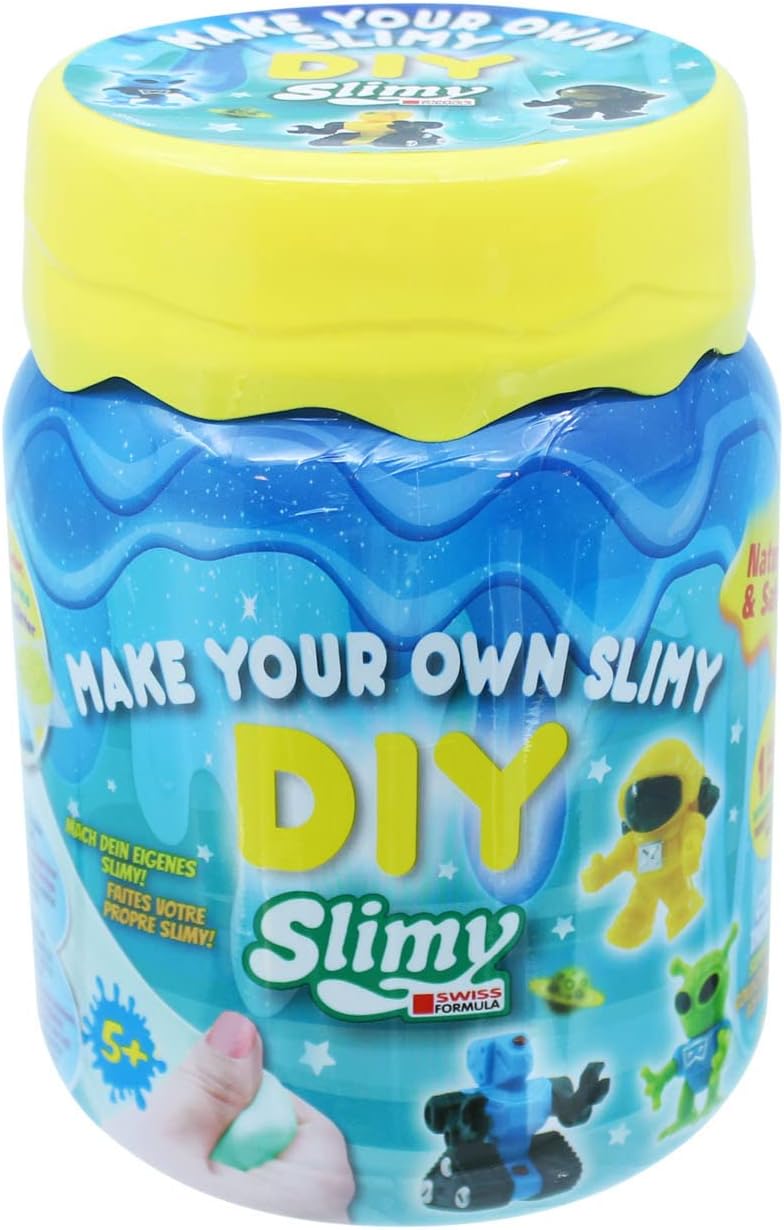 Slimy DIY Make Your Own Shake and Make Space and Aliens 500grams, Fun, Safe and Non-Toxic Slime Making Kit Toy - Image 2