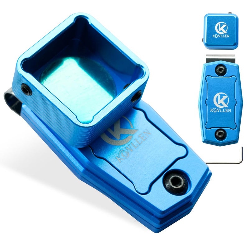 KONLLEN Chalk Holder Magnetic Clip Aluminum Alloy Chalk Tip Holder for Billiard Pool Snooker Billiard Accessories - Image 2