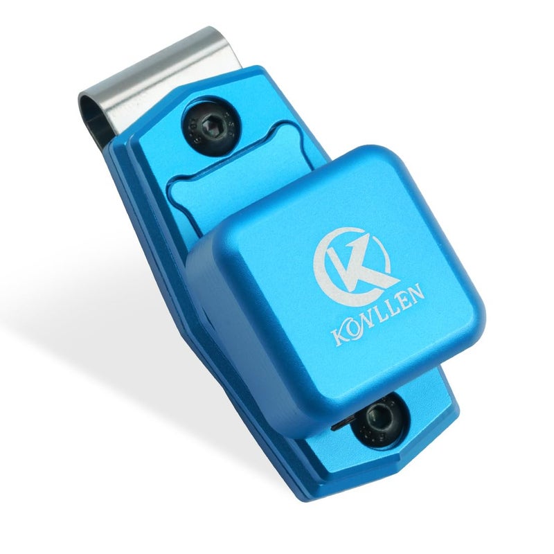 KONLLEN Chalk Holder Magnetic Clip Aluminum Alloy Chalk Tip Holder for Billiard Pool Snooker Billiard Accessories - Image 1