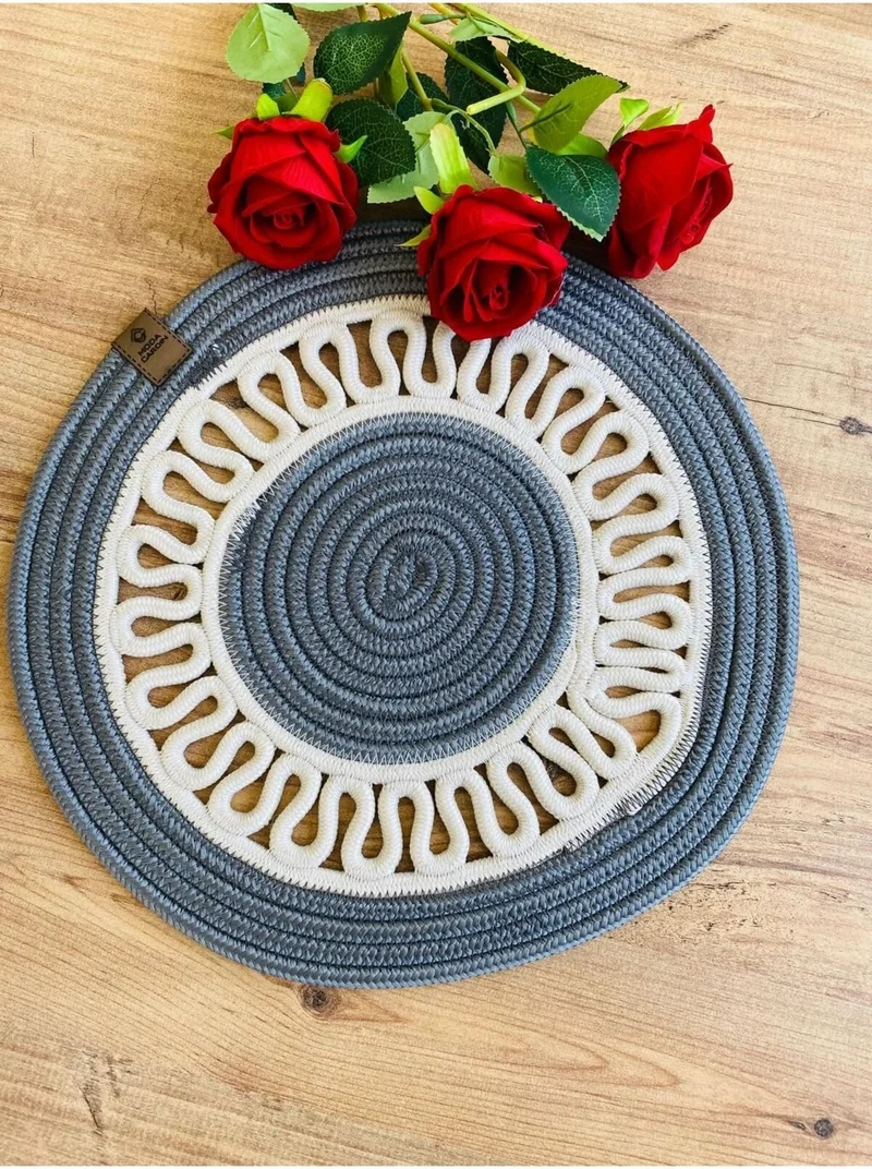 BDZ Deri BDZ Leather Jute Wicker American Service Mat