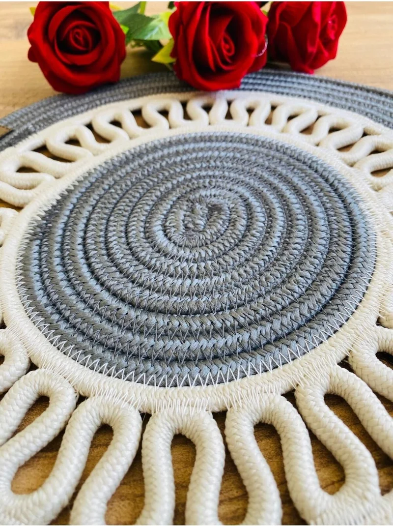 BDZ Deri BDZ Leather Jute Wicker American Service Mat