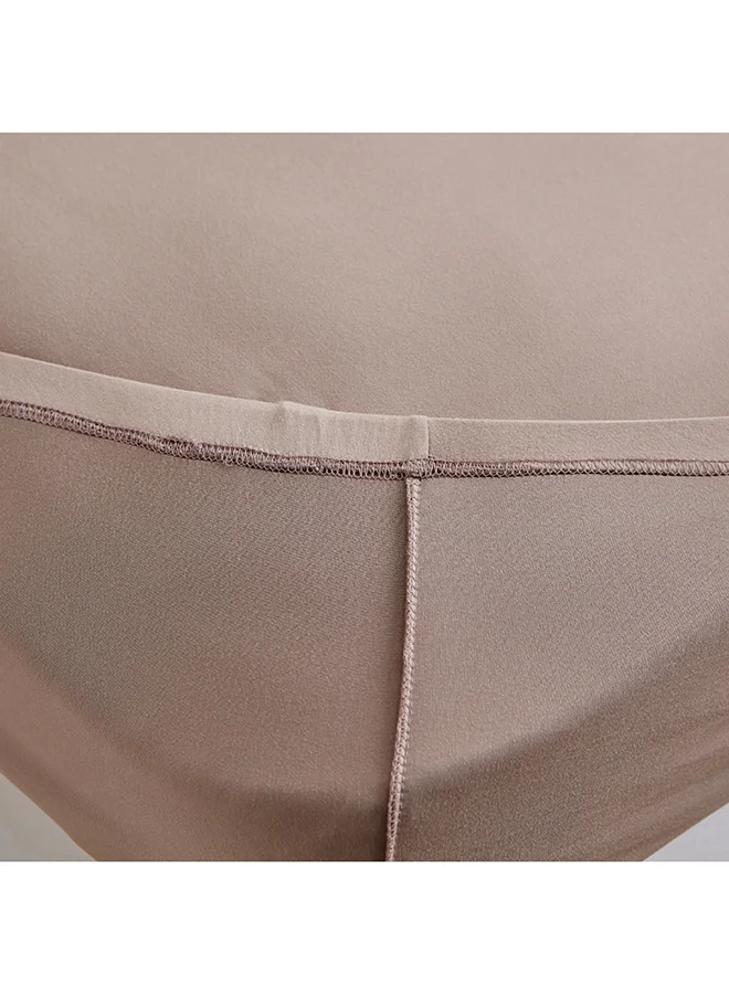 Home Box Ferum Micro Jersey Queen Fitted Sheet 200 x 30 x 150 cm