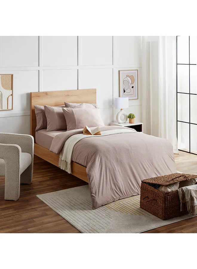Home Box Ferum Micro Jersey Queen Fitted Sheet 200 x 30 x 150 cm