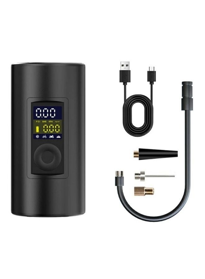 ELTRAZONE Tire Inflator Portable Air Compressor, Cordless Electric Smart Air Pump with Digital Tire Pressure Gauge, Auto Shut-Off, LED Light, Rechargeable Air Pump for Car, Motorcycle, Bicycle & Ball - Image 1