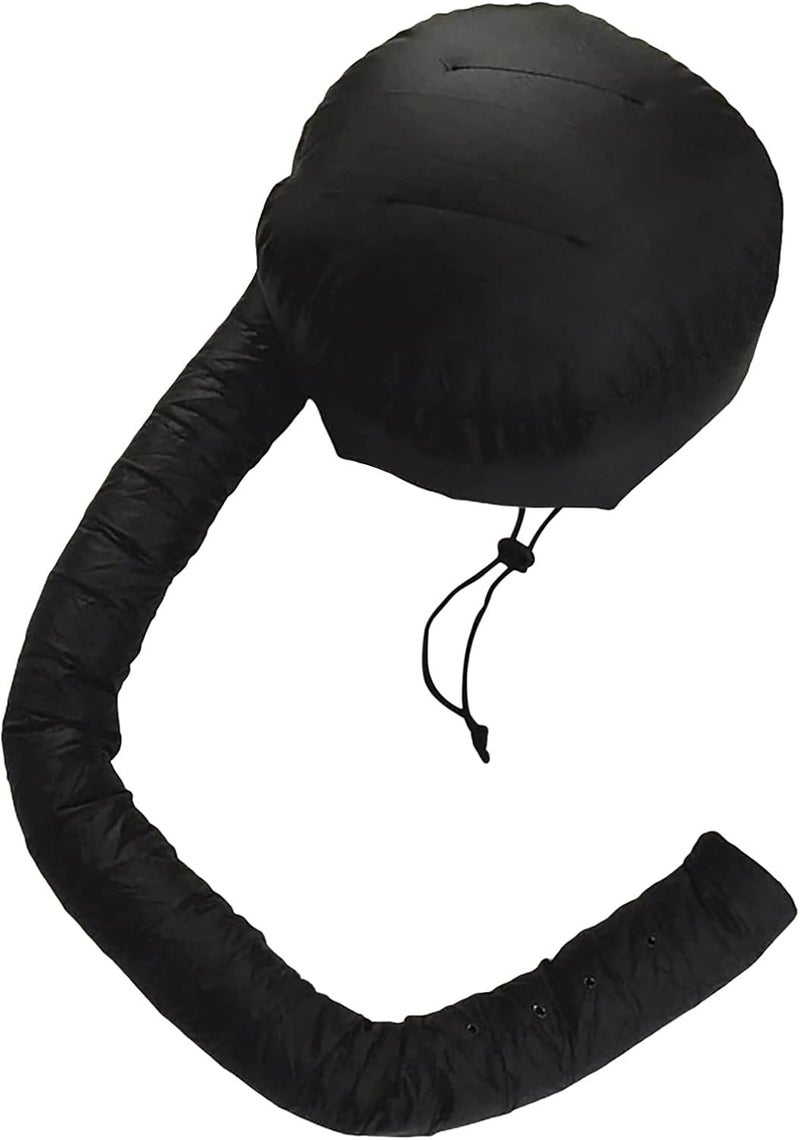 comfrt Bonnet Hooded Hair Dryer Attachment, Adjustable Deep Conditioning Cap, Upgraded Drying Heat Cap with Elastic Strap for Natural Curly Textured Hair Care, Fast Drying, Styling - Image 1