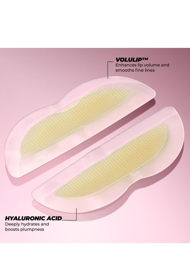 INSTANT Instant Lip Filler for Plumped Lips in 30 Mins by Vitamasques, 3 Pack - Korean Skin Care Vegan Collagen, Hyaluronic Acid & 400 Dissolving Micro-Dart Tech for Instant & Long-Lasting Results  - Image 3