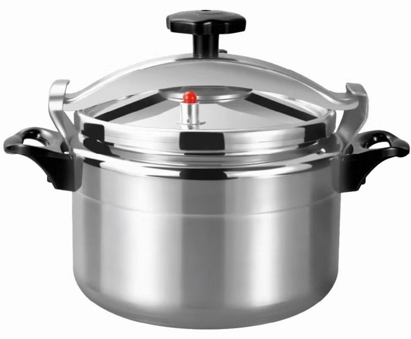 Aluminum Pressure Cooker 11L , Silver/Black - Image 1