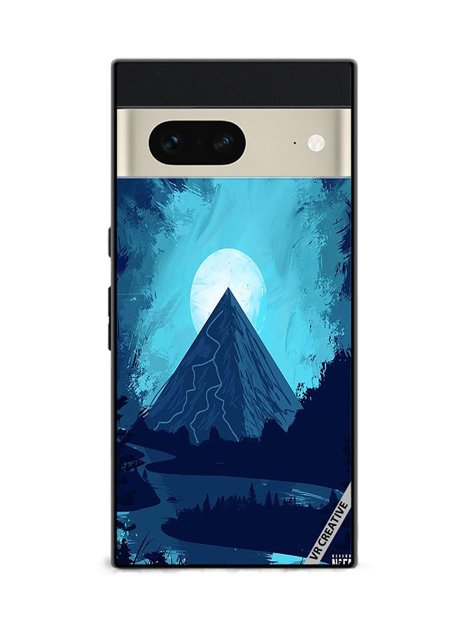 VR CREATIVE Protective Case Cover For Google Pixel 7 Mountain Design Multicolour - Image 1