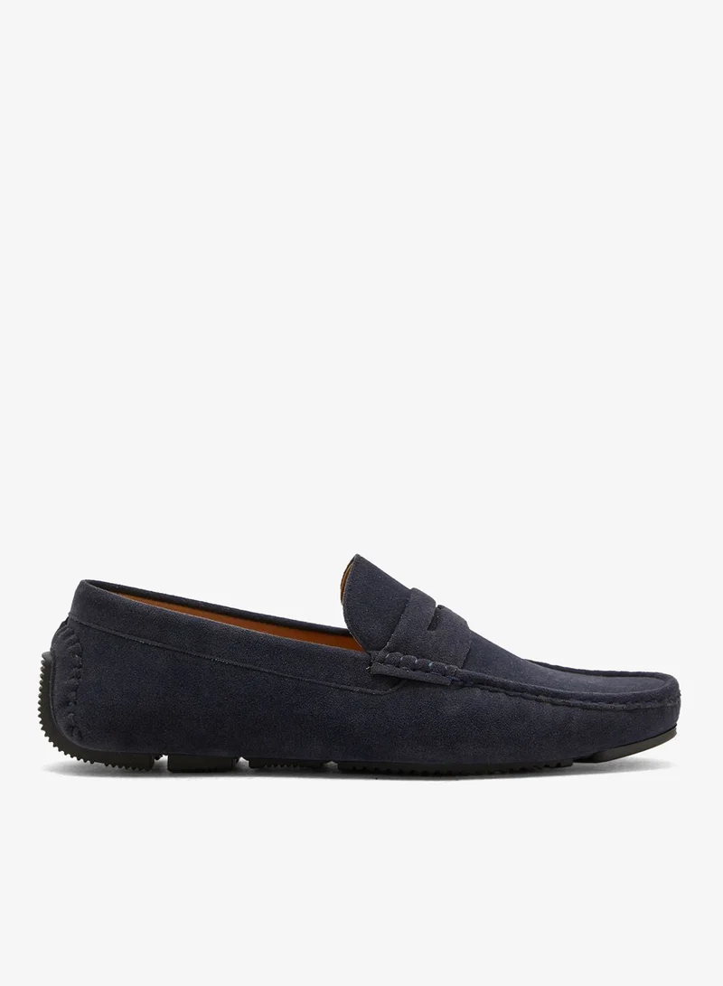 Faux Suede Loafers