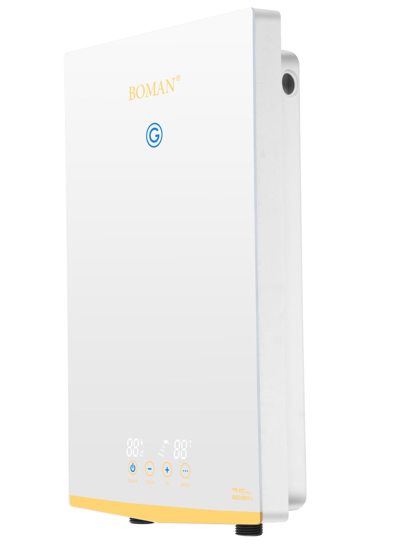 Boman Digital Instant Water Heater 12 KW-WZL13-White - Modern Design And Electricity Saver-Prime Group Guarantee - Image 4