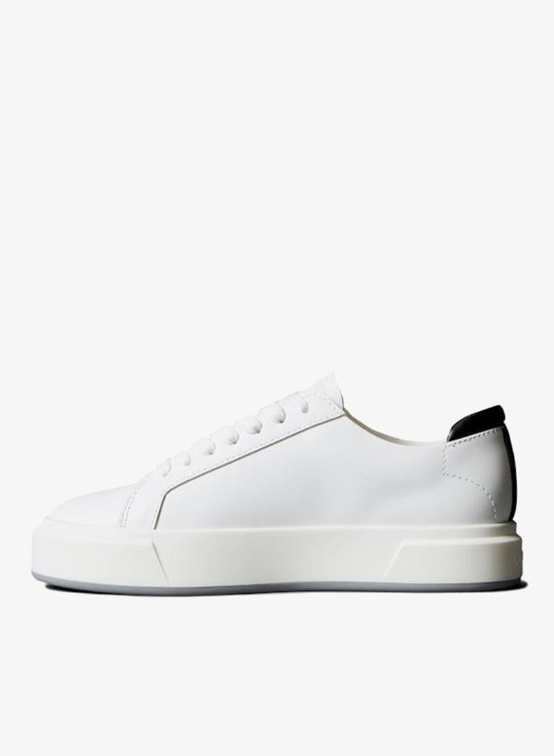 CALVIN KLEIN premier - leather signature trainers - Image 2