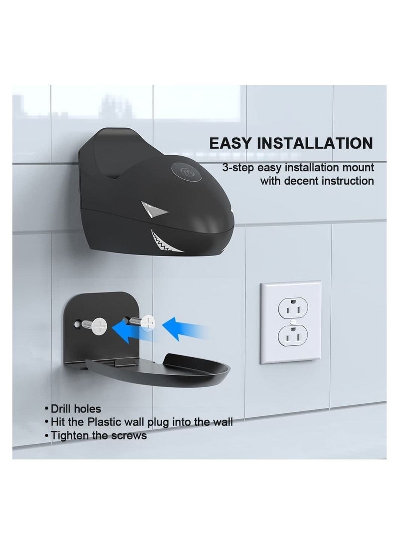 Captaintech PS5 Controller Charging Stand, Unique Shape Charging Station Wall Mount Compatible PS5 Stand PS5 Dualsense Controller Charger Fast Charging Led Indicator Charging Dock for PS5 Controllers - Image 4