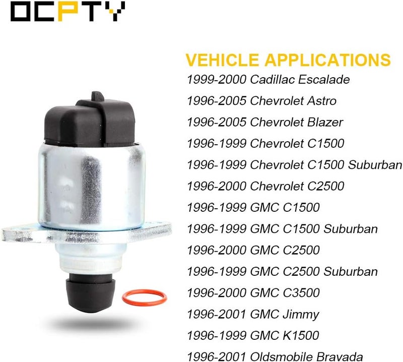 OCPTY Idle Air Control Valve for Chevy and GMC Vehicles - Image 2