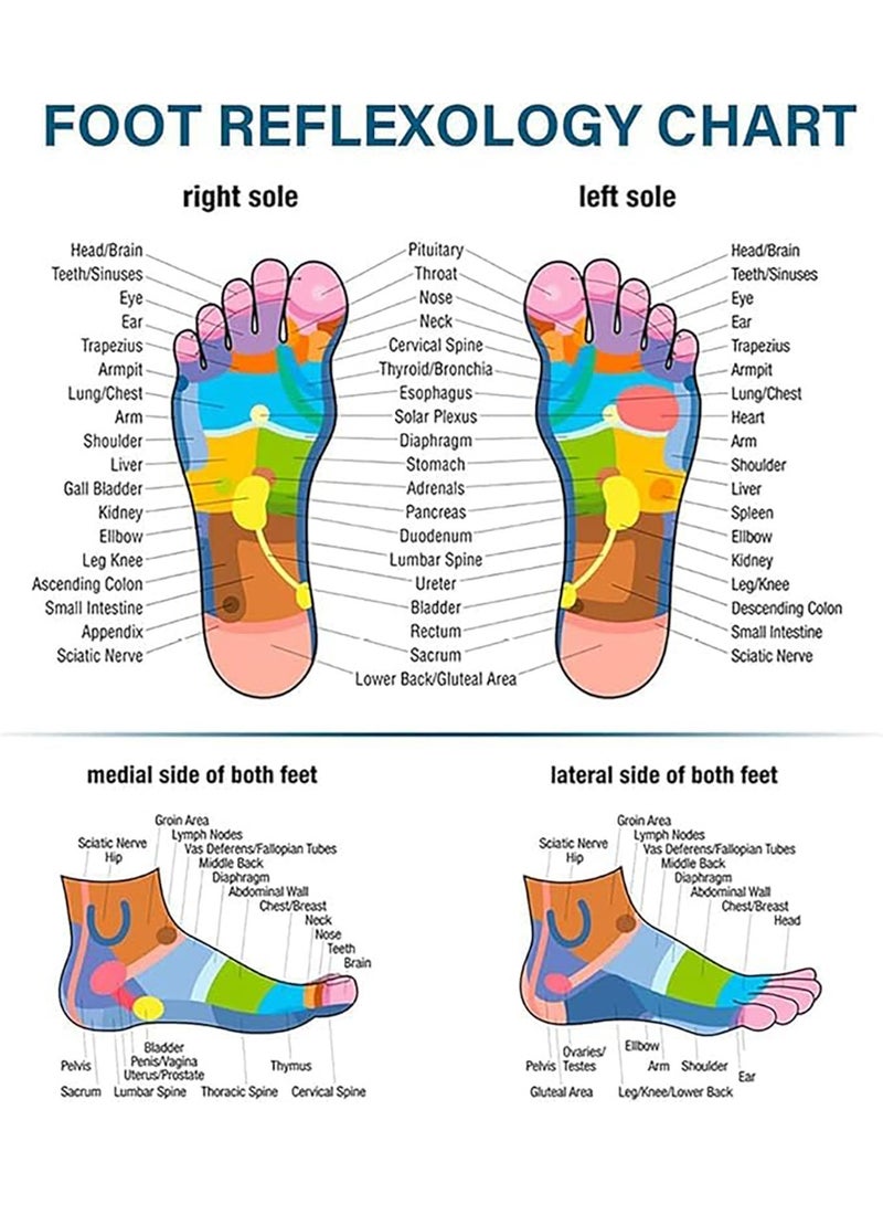 Wooden Foot Massager Roller, Wooden Acupressure, Relieve Plantar Fasciitis, Heel, Foot Arch Pain & Relief Stress Tools - Image 4